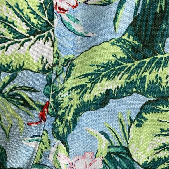 Ralph Lauren Polo slim fit 100% cotton floral short sleeve button down shirt - Picture 6 of 9